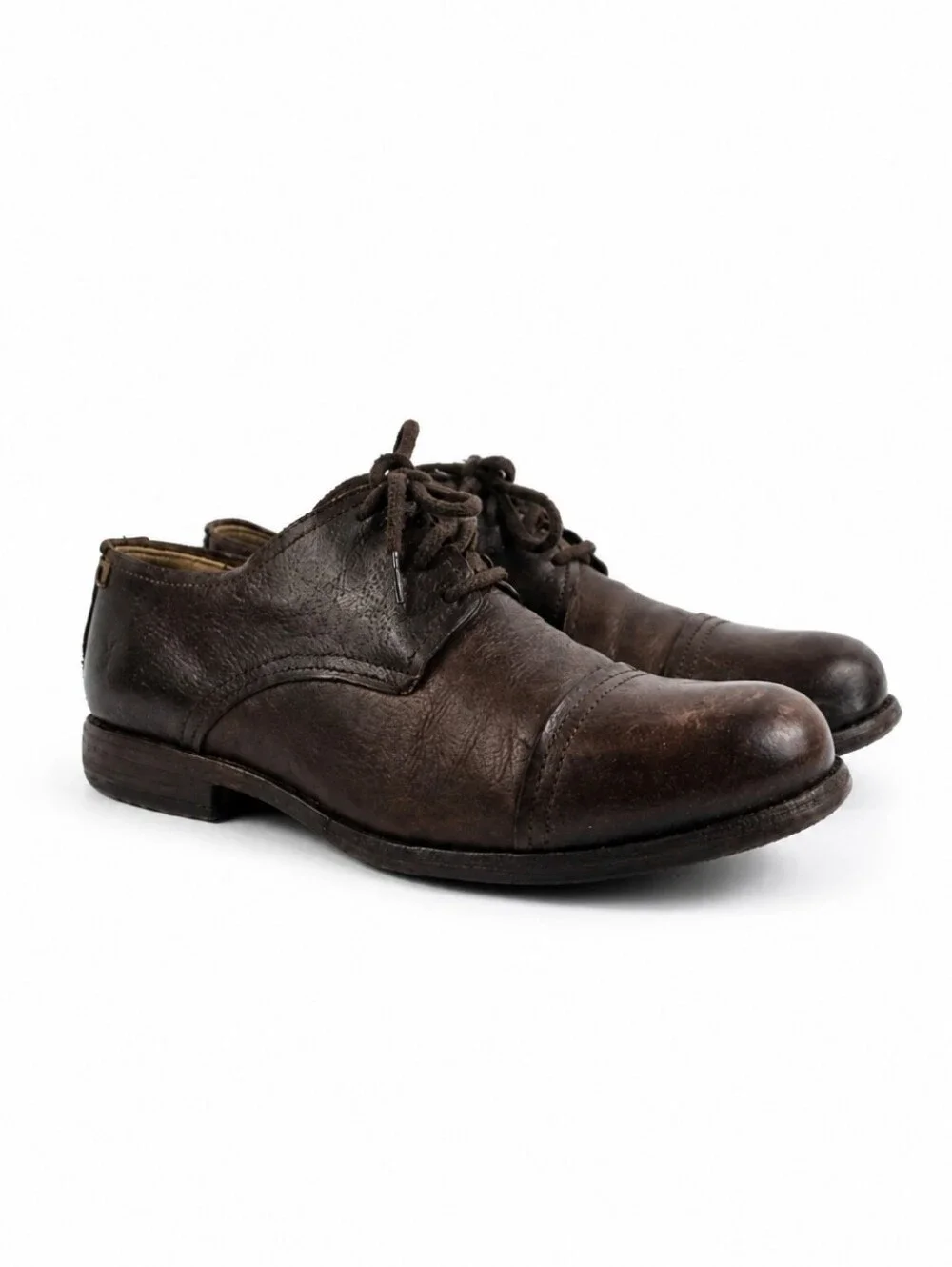 Frye Johnny‎ Brown Leather Men's Oxford Shoes Size 11.5